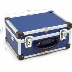 Wolf 320mm Blue Aluminium Storage Case -Pro Tools Store 14677094 5