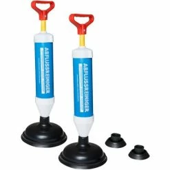 Wolf 2-in-1 Drain Unblocking Pneumatic Tool - Pack Of 2
