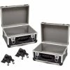 Wolf 320mm Aluminium Case In Black - Set Of 2