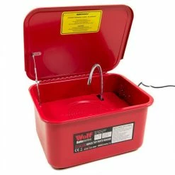 Wolf 3.5 Gallon Bench Top Parts Washer Cleaning & Degreasing Tank