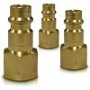 Wolf Uni Hi-Flow 1/4'' BSP Female Adaptors - Pack Of 3